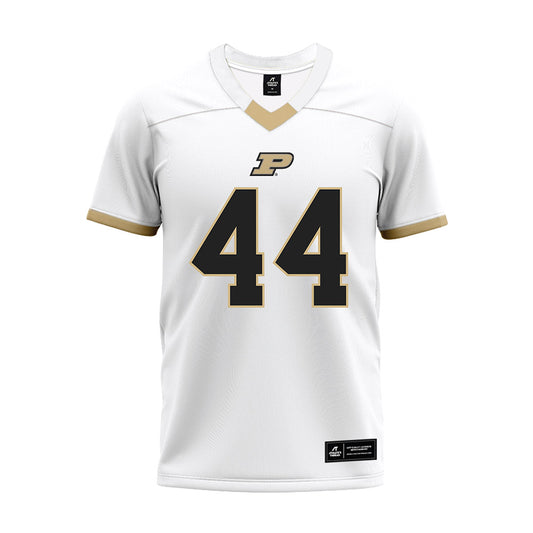 Purdue - NCAA Football : Kobe Cherry - White Premium Football Jersey-0