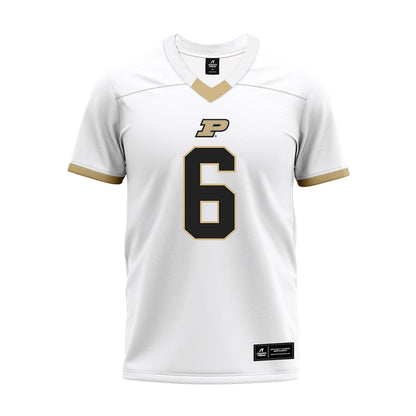 Purdue - NCAA Football : Armari Towns - White Premium Football Jersey-0