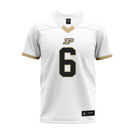 Purdue - NCAA Football : Armari Towns - White Premium Football Jersey-0