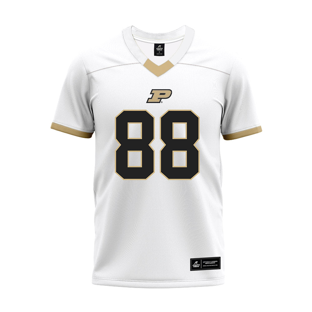 Purdue - NCAA Football : Jojo Johnson - White Premium Football Jersey-0