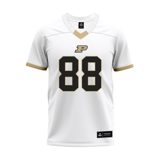 Purdue - NCAA Football : Jojo Johnson - White Premium Football Jersey-0