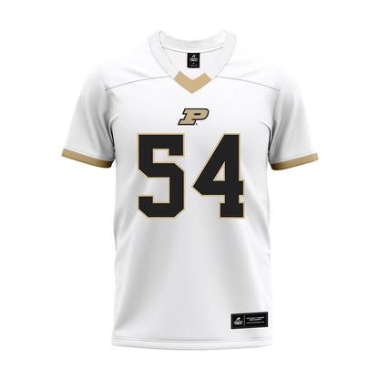 Purdue - NCAA Football : Hayden Timosciek - White Premium Football Jersey-0