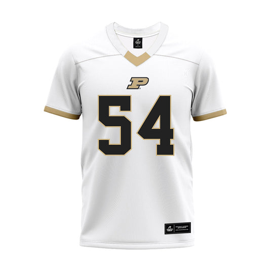 Purdue - NCAA Football : Hayden Timosciek - White Premium Football Jersey-0