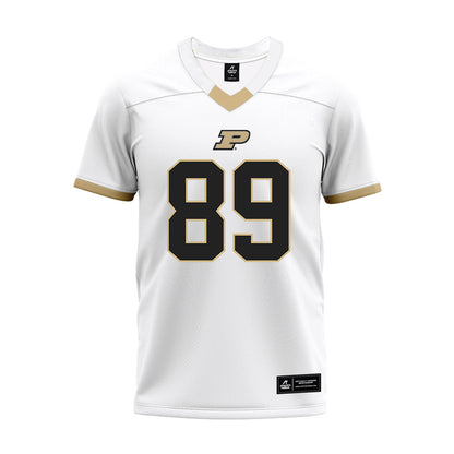 Purdue - NCAA Football : Luke Klare - White Premium Football Jersey-0