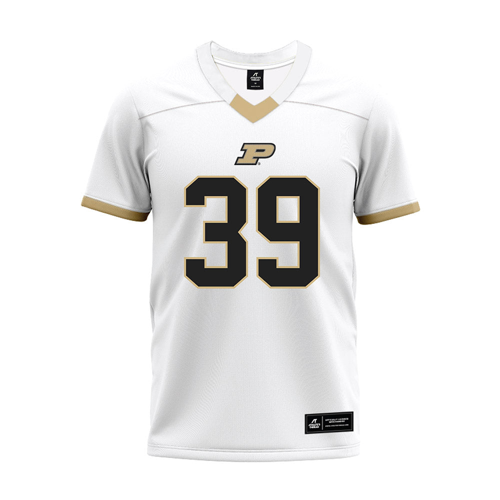 Purdue - NCAA Football : Isaiah Needam - White Premium Football Jersey-0