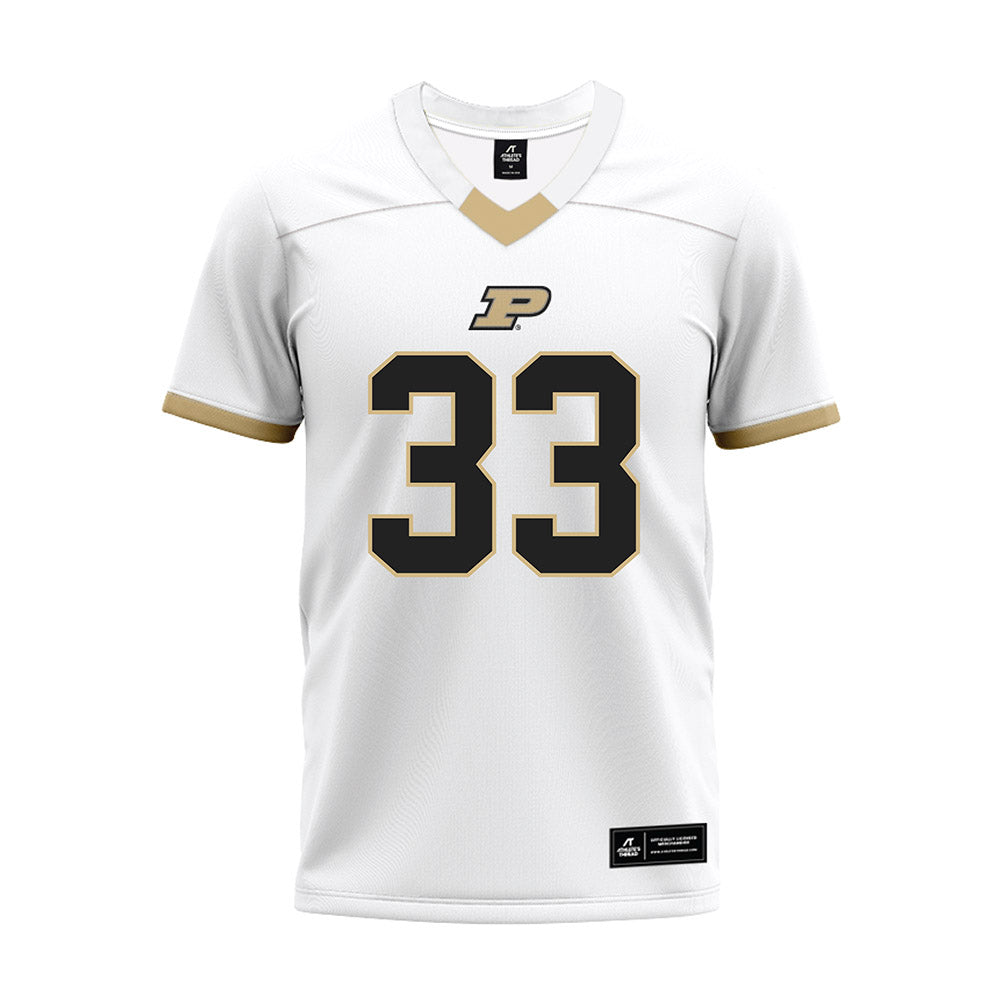 Purdue - NCAA Football : Quinn Rosenkranz - White Premium Football Jersey-0