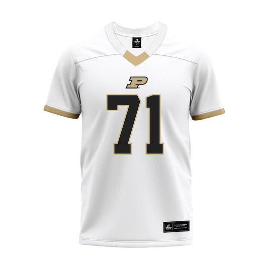 Purdue - NCAA Football : Terrell Berryhill jr - White Premium Football Jersey-0