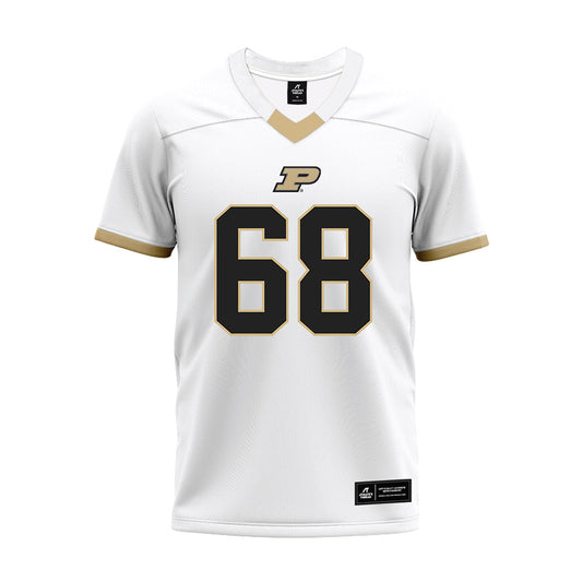 Purdue - NCAA Football : Nuku Mafi - White Premium Football Jersey-0
