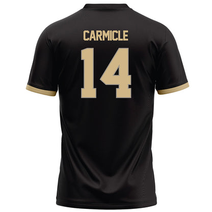 Purdue - NCAA Football : Maximilian Carmicle - Black Football Jersey-1