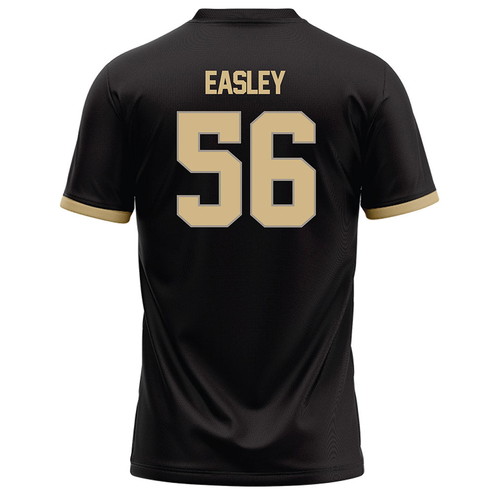 Purdue - NCAA Football : Marques Easley - Black Football Jersey-1