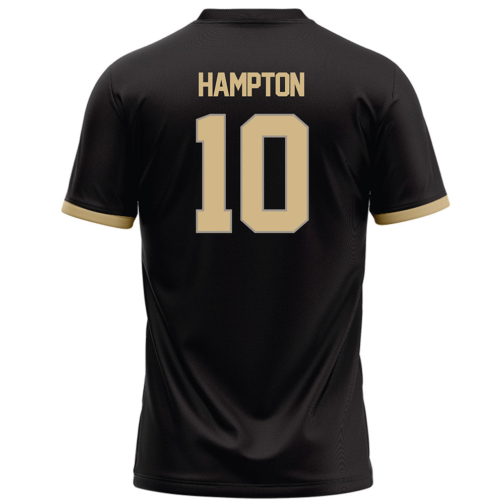 Purdue - NCAA Football : TaVari Hampton - Black Football Jersey-1
