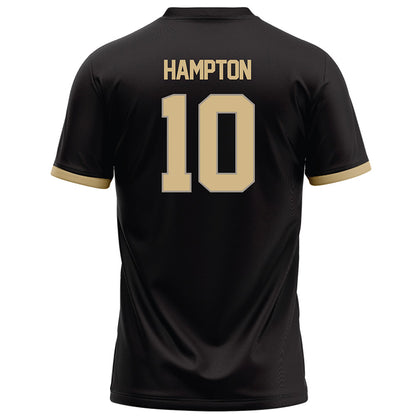 Purdue - NCAA Football : TaVari Hampton - Black Football Jersey-1