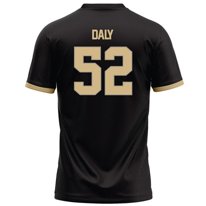 Purdue - NCAA Football : Rocco Daly - Black Football Jersey-1