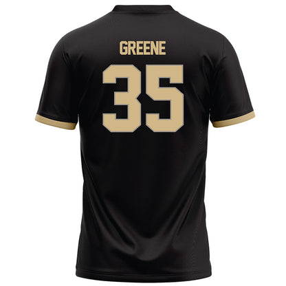 Purdue - NCAA Football : DJ Greene - Black Football Jersey-1