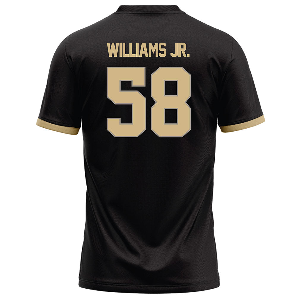 Purdue - NCAA Football : James Williams Jr. - Black Football Jersey-1