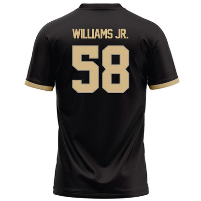 Purdue - NCAA Football : James Williams Jr. - Black Football Jersey-1