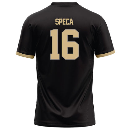 Purdue - NCAA Football : Anthony Speca - Black Football Jersey-1