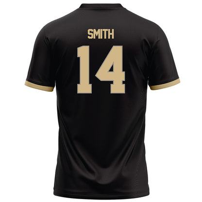 Purdue - NCAA Football : Emoni Smith - Black Football Jersey-1