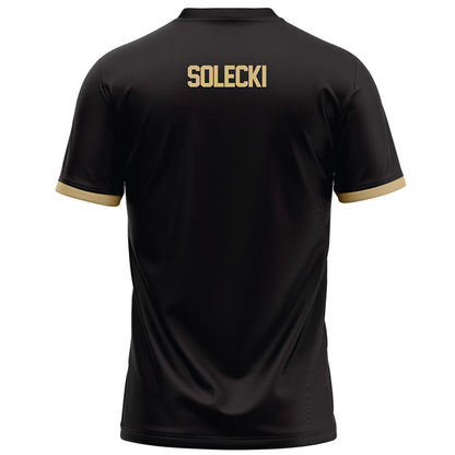 Purdue - NCAA Football : Aiden Solecki - Black Football Jersey-1