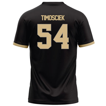 Purdue - NCAA Football : Hayden Timosciek - Black Football Jersey-1
