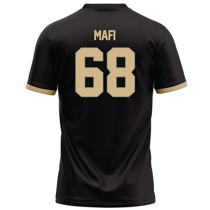Purdue - NCAA Football : Nuku Mafi - Black Football Jersey-1
