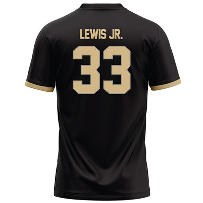 Purdue - NCAA Football : Jeremy Lewis Jr. - Black Football Jersey-1