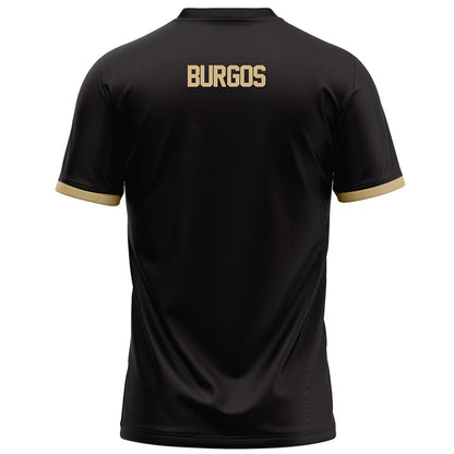 Purdue - NCAA Football : Keyshawn Burgos - Black Football Jersey-1