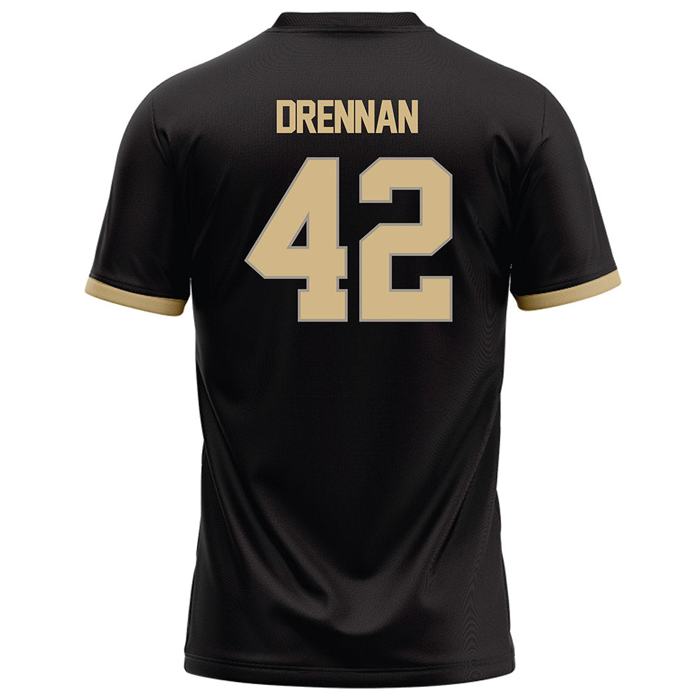 Purdue - NCAA Football : Dylan Drennan - Black Football Jersey-1