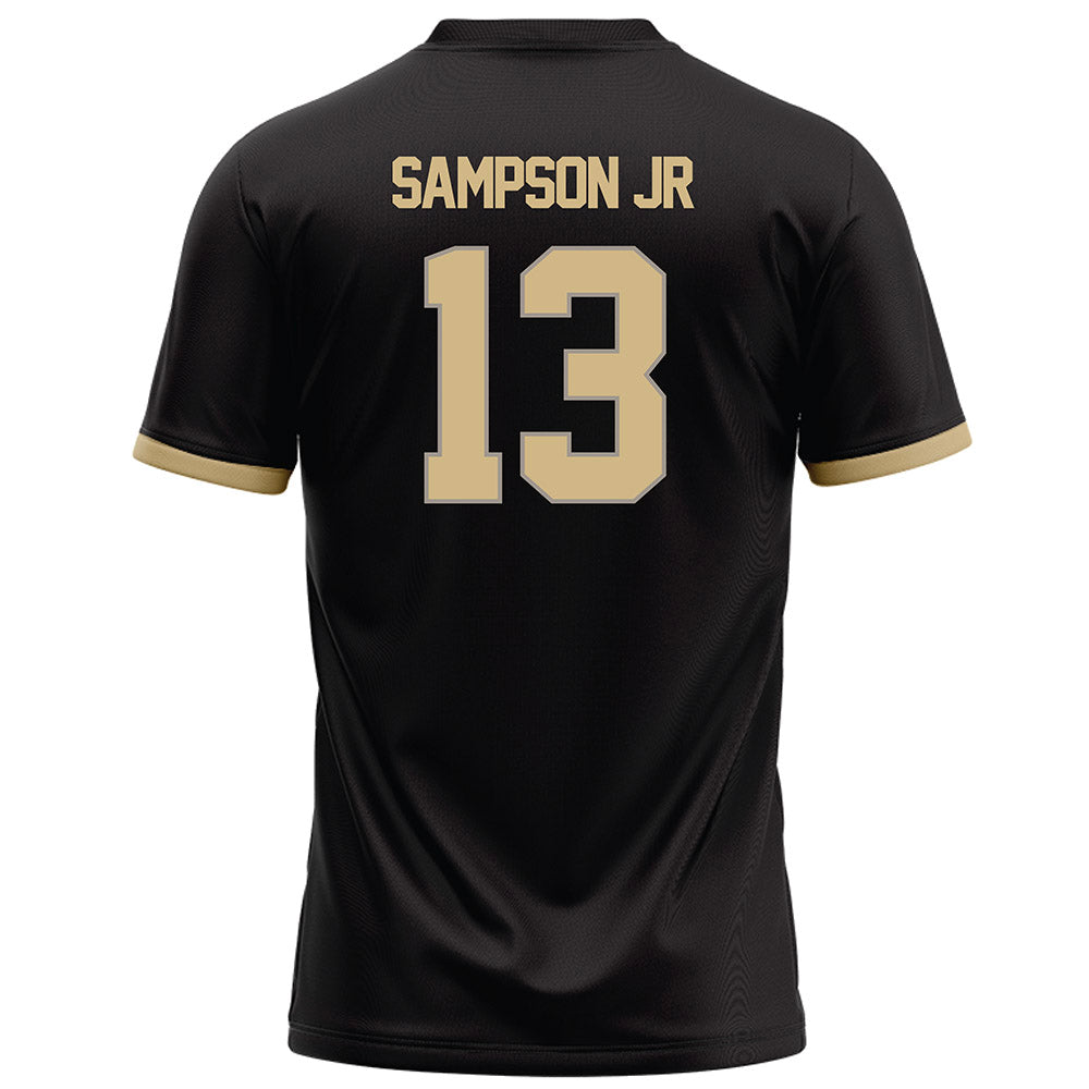 Purdue - NCAA Football : Ricky Sampson Jr - Black Football Jersey-1