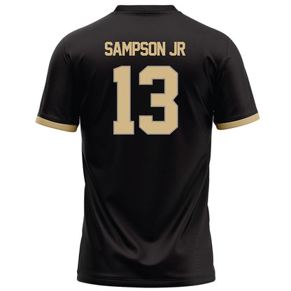 Purdue - NCAA Football : Ricky Sampson Jr - Black Football Jersey-1