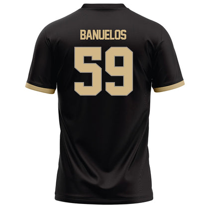Purdue - NCAA Football : Micah Banuelos - Black Football Jersey-1