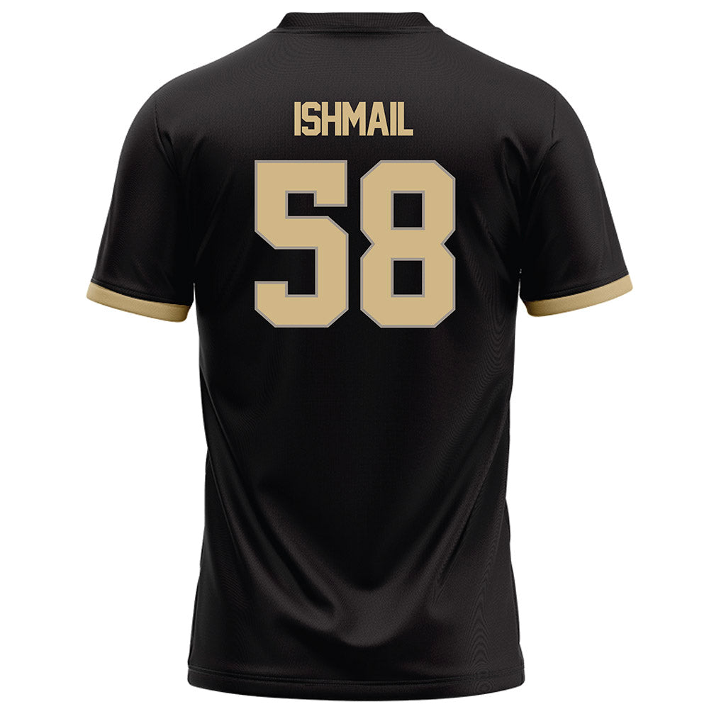 Purdue - NCAA Football : Breeon Ishmail - Black Football Jersey-1