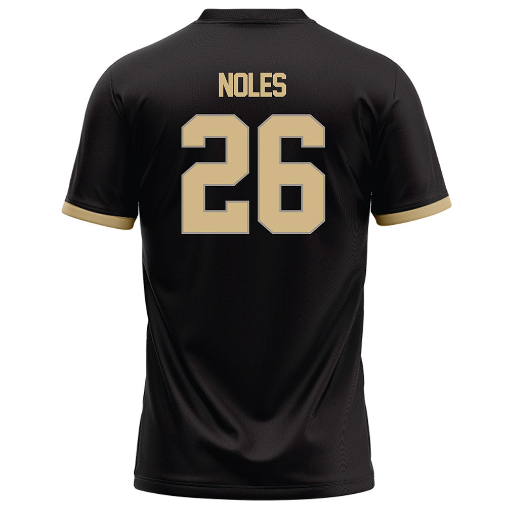 Purdue - NCAA Football : Dax Noles - Black Football Jersey-1