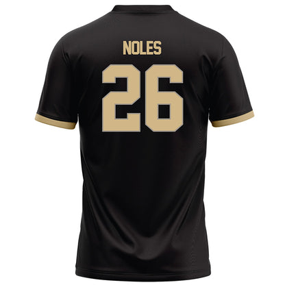 Purdue - NCAA Football : Dax Noles - Black Football Jersey-1