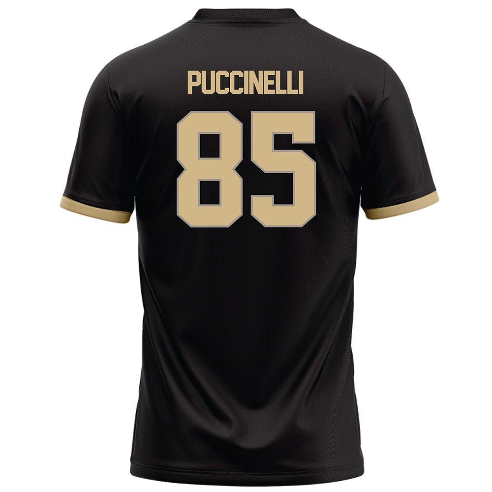 Purdue - NCAA Football : Luca Puccinelli - Black Football Jersey-1