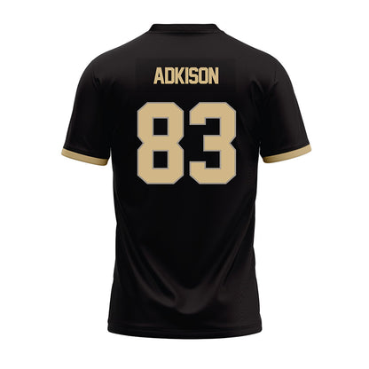 Purdue - NCAA Football : Andrew Adkison - Black Football Jersey