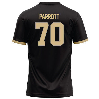Purdue - NCAA Football : Maxwell Parrott - Black Football Jersey-1