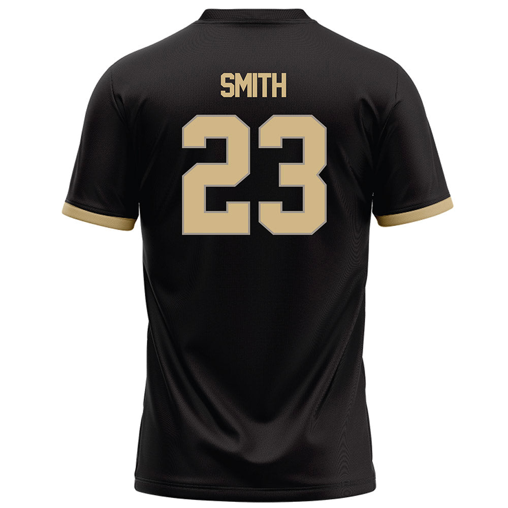 Purdue - NCAA Football : Trey Smith - Black Football Jersey-1