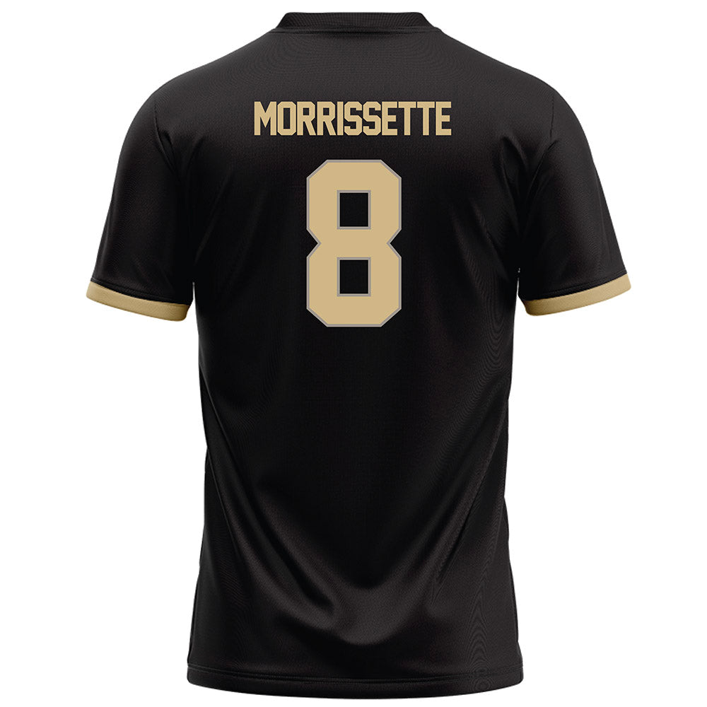 Purdue - NCAA Football : Denylon Morrissette - Black Football Jersey-1