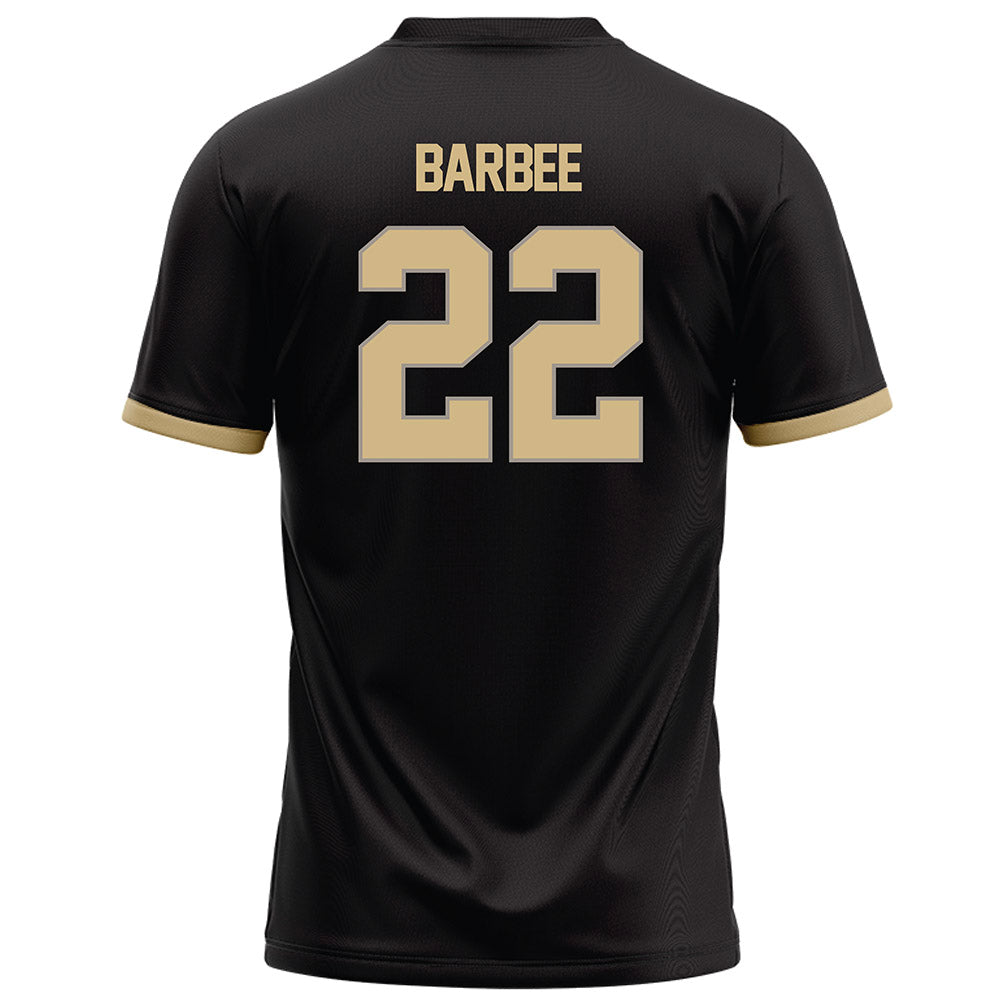 Purdue - NCAA Football : Maxwell Barbee - Black Football Jersey-1