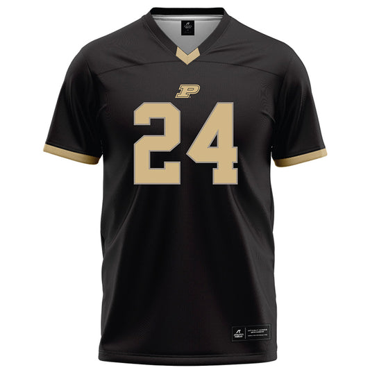 Purdue - NCAA Football : Raderrion Daniels - Black Football Jersey-0