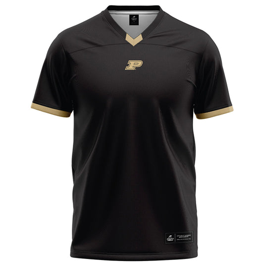 Purdue - NCAA Football : Aiden Solecki - Black Football Jersey-0
