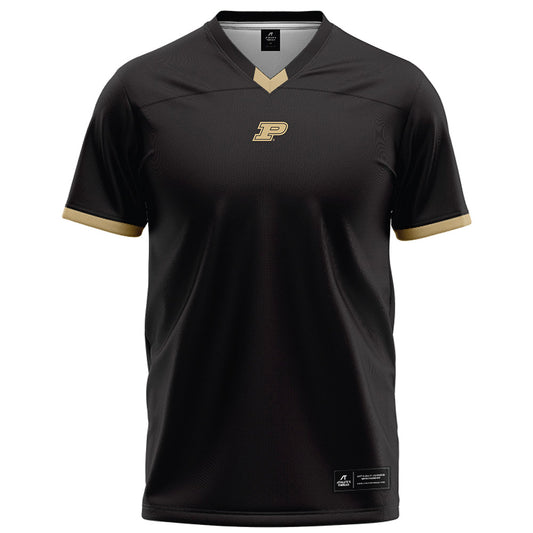 Purdue - NCAA Football : Keyshawn Burgos - Black Football Jersey-0
