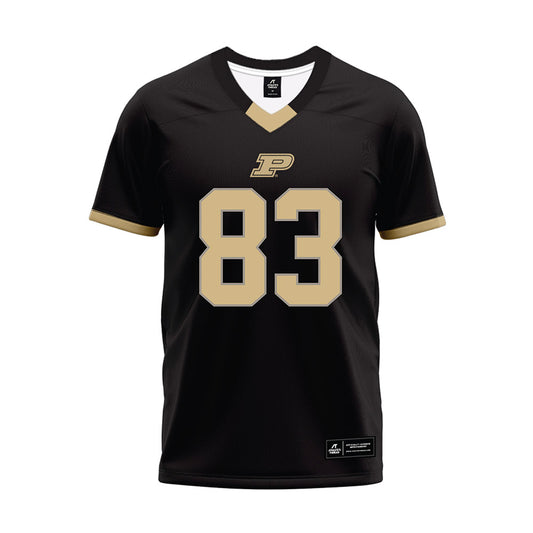 Purdue - NCAA Football : Andrew Adkison - Black Football Jersey