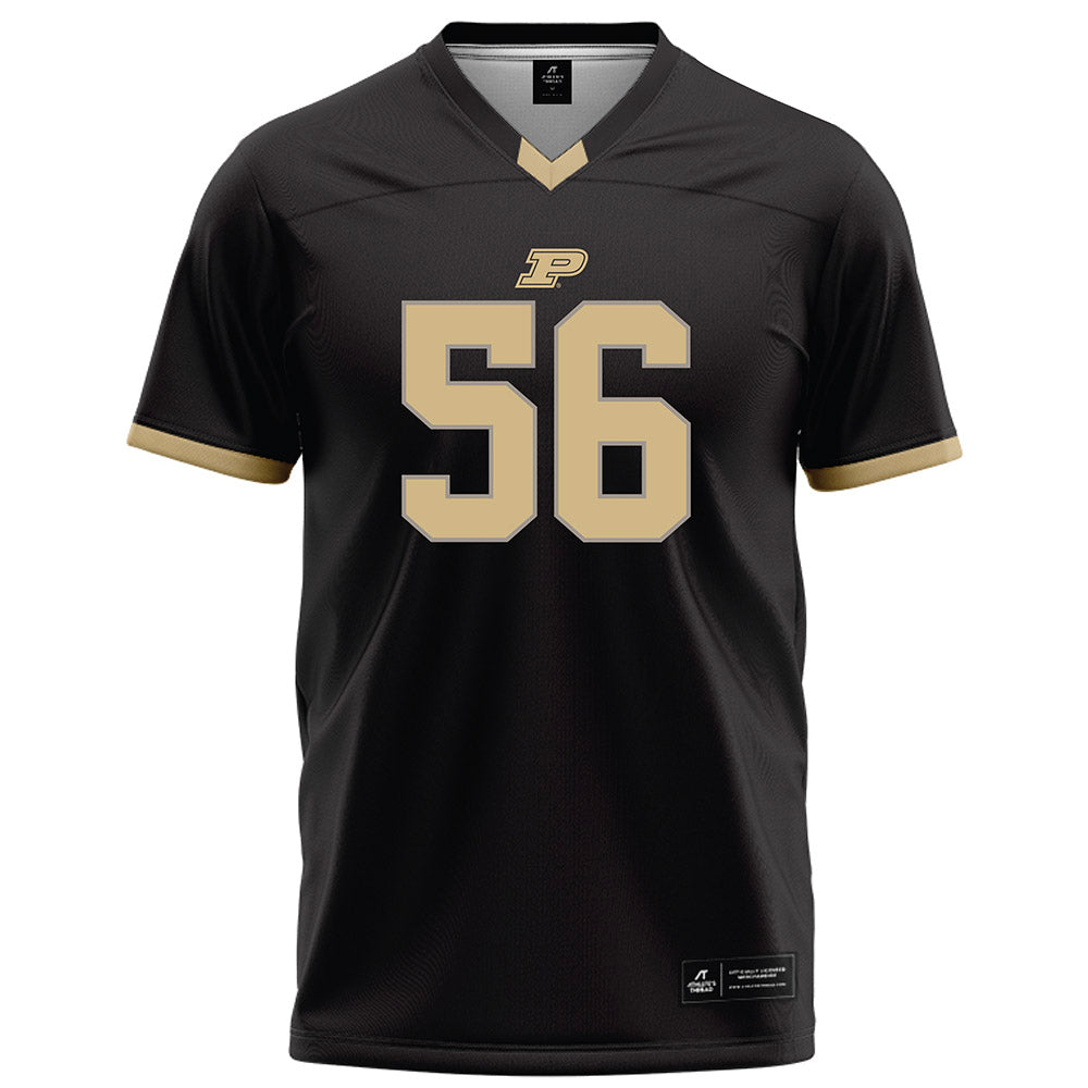 Purdue - NCAA Football : Marques Easley - Black Football Jersey-0