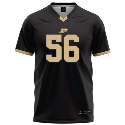 Purdue - NCAA Football : Marques Easley - Black Football Jersey-0