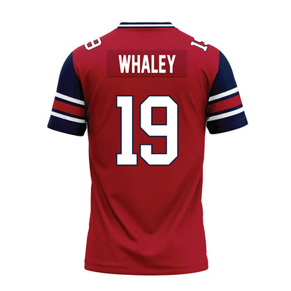 Liberty - NCAA Football : Jayden Whaley - Red Premium Football Jersey-1