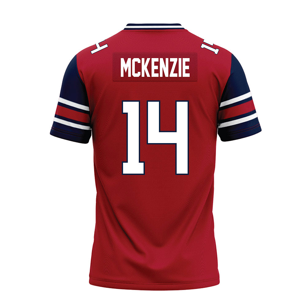 Liberty - NCAA Football : Elijah McKenzie - Red Premium Football Jersey-1