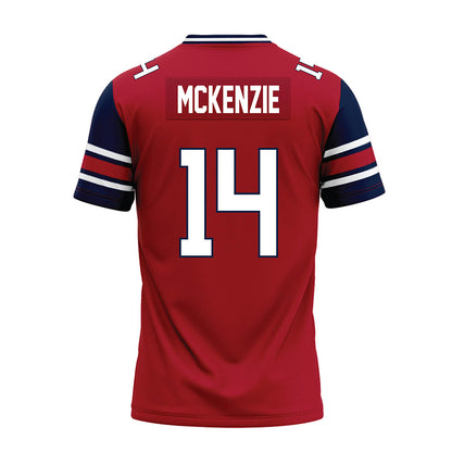 Liberty - NCAA Football : Elijah McKenzie - Red Premium Football Jersey-1