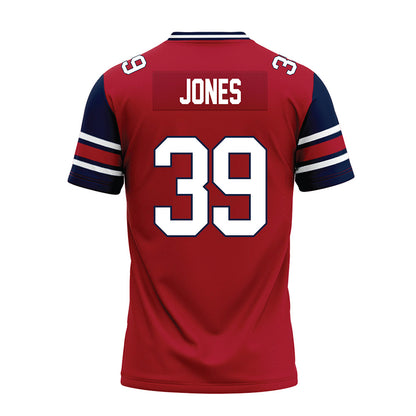 Liberty - NCAA Football : Carson Jones - Red Premium Football Jersey-1
